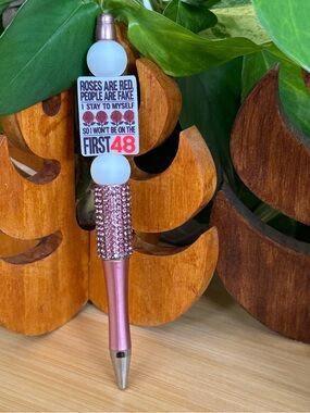 ✨ Handmade Beaded Pen   Silicone Pen | Stylish Everyday Writing + Refill✨